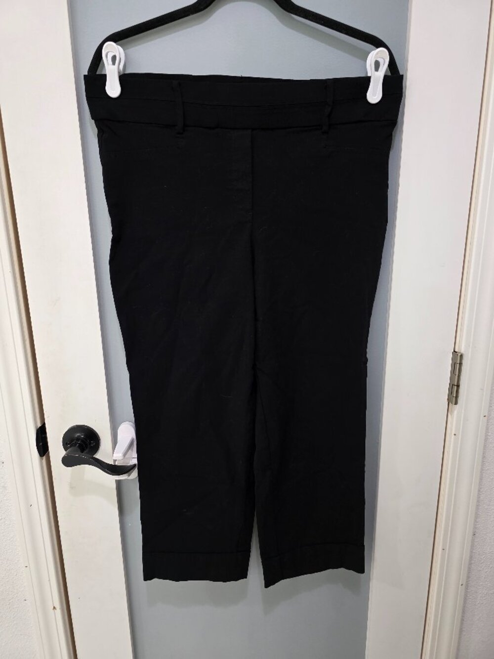 Rafaella Classic Black Slacks 16W – Stretch Waist Career Pants Plus‎ Size
